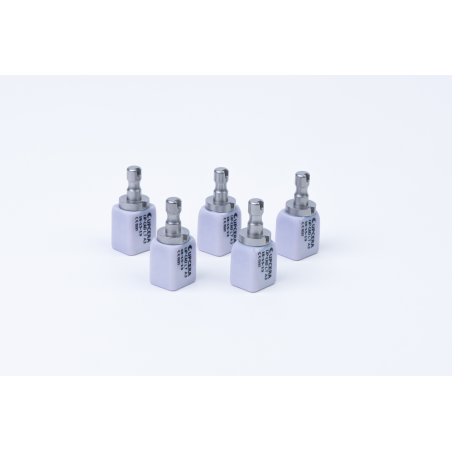 Materiau vitrocéramique au disilicate de lithium pour cad/cam - Boîte de 5 pcs
