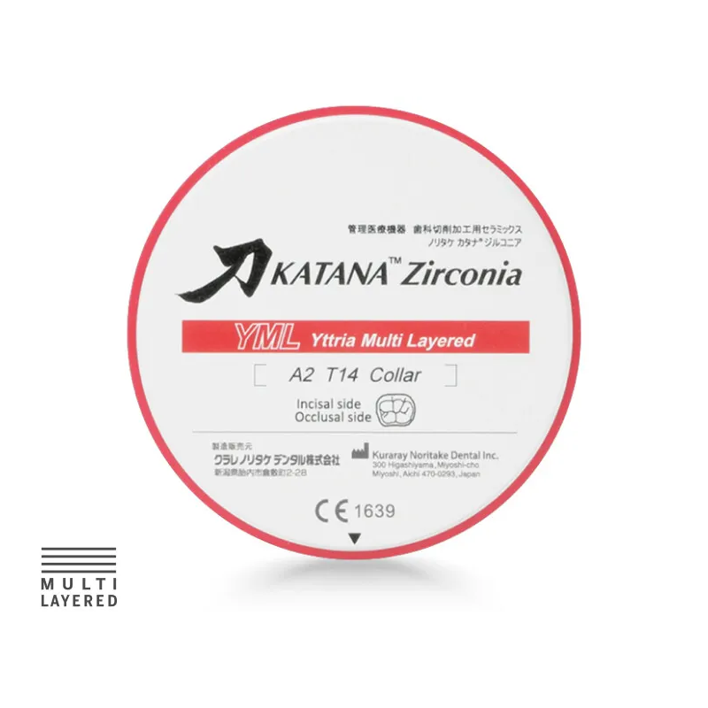 Disque De Zircone Yml-KATANA - offre 3+1 Disque De Zircone Yml-KATANA - offre 3+1